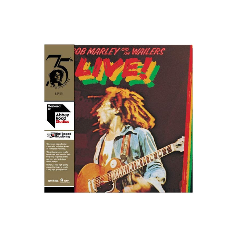 BOB MARLEY & THE WAILERS - LIVE! (LP-VINILO)