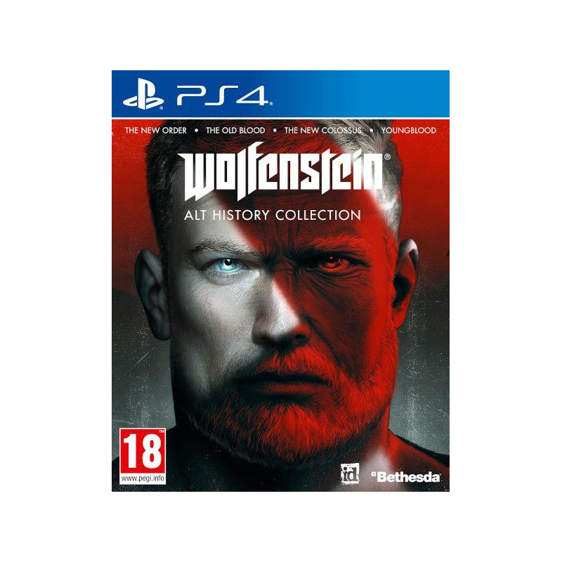 PS4 WOLFENSTEIN ALT HISTORY COLLECTION ( 4 & 1 )