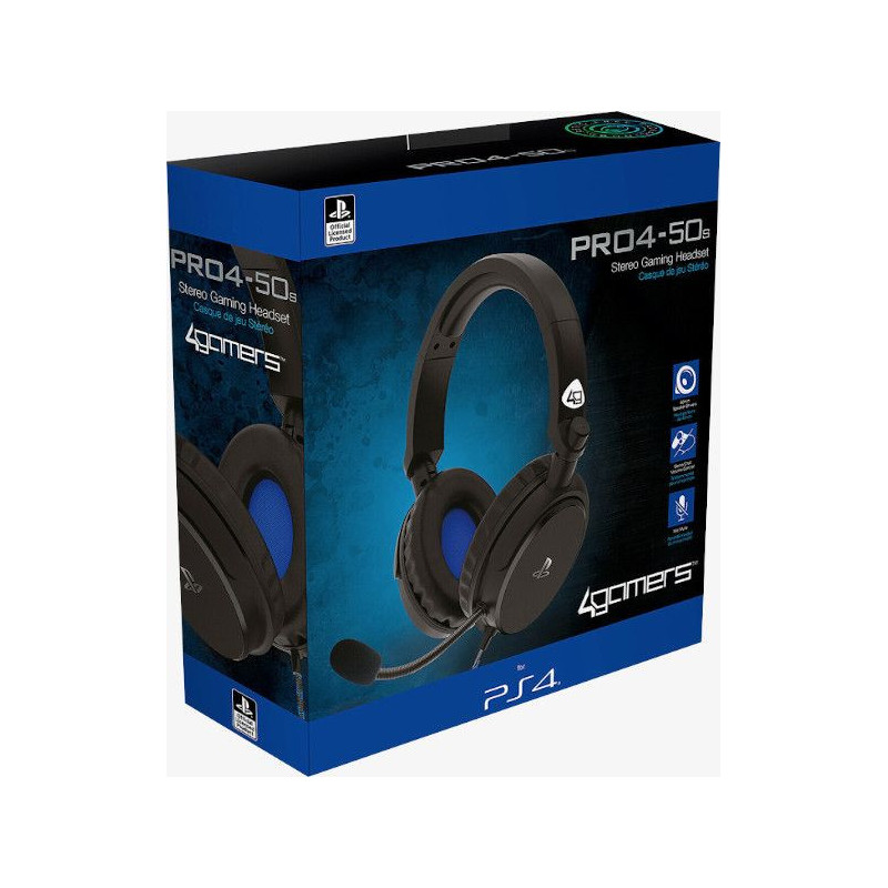 PS4 AURICULARES PRO4-50S NEGRO 4GAMERS