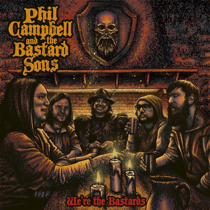 PHIL CAMPBELL AND THE BASTARD SONS - WE'RE THE BASTARDS (2 LP-VINILO)