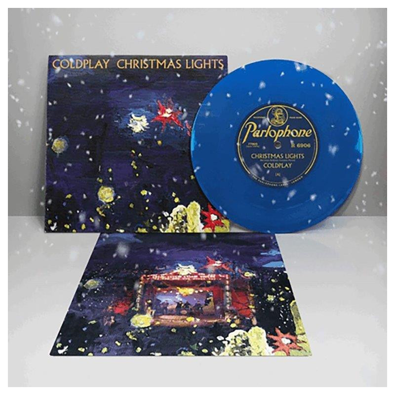 COLDPLAY -  CHRISTMAS LIGHTS (LP-VINILO 7") COLOR