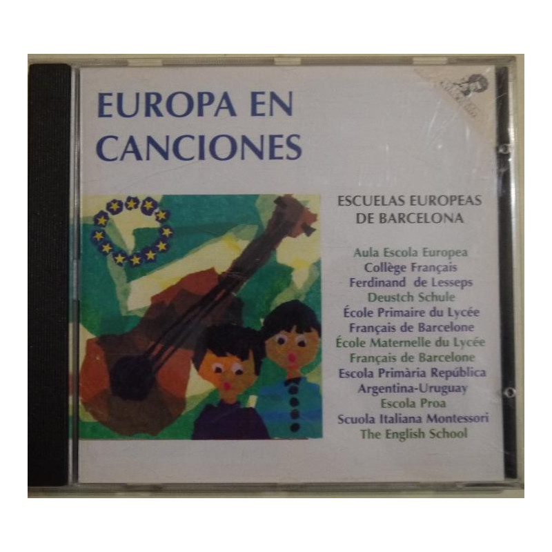 VARIOS EUROPA EN CANCIONES - ESCUELAS EUROPEAS DE BARCELONA