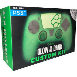 PS5 FUNDA SILICONA + GRIPS GLOW DARK FR-TEC