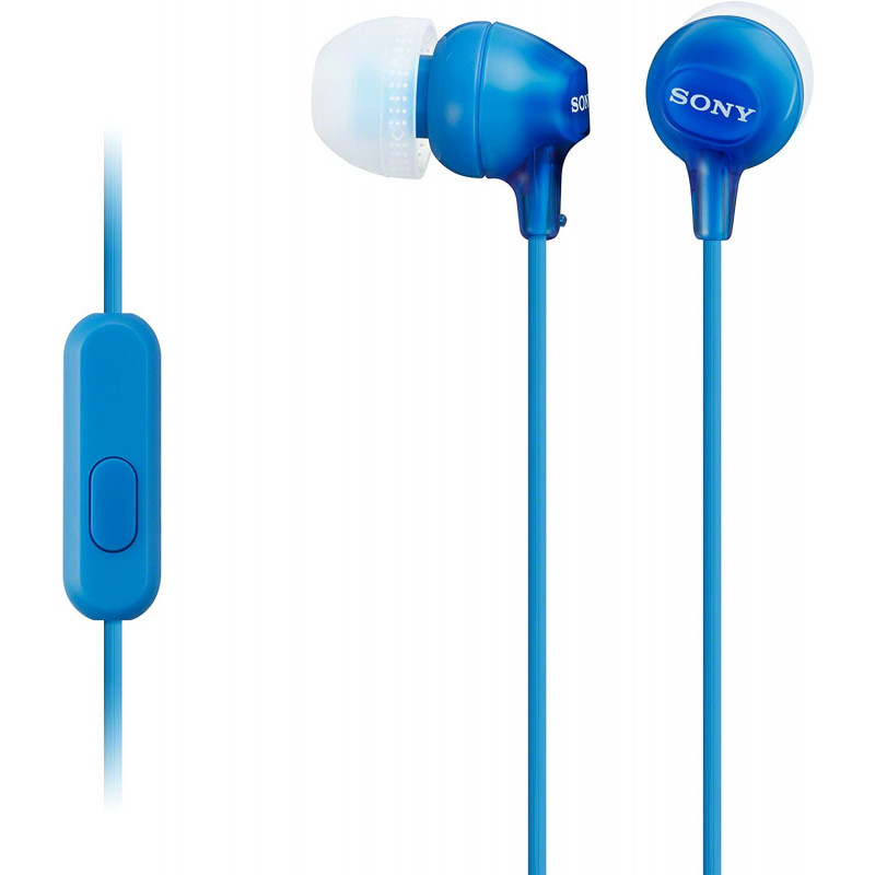 AURICULAR SONY MDR-EX15AP MICRO AZUL