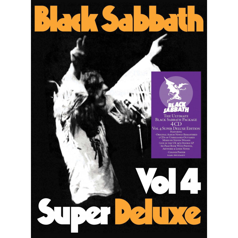 BLACK SABBATH - VOL. 4 (EDICIÓN SUPER DELUXE) (4 CD)