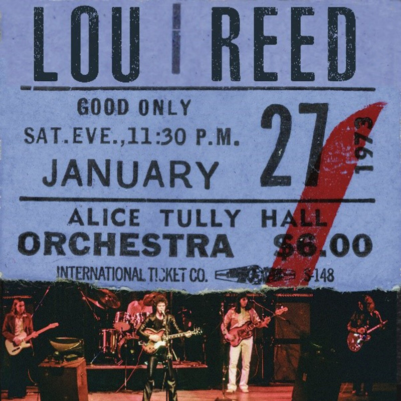 LOU REED - LOU REED LIVE AT ALICE TULLY HALL JANUARY 27, 1973 - 2ND SHOW (2 LP-VINILO)