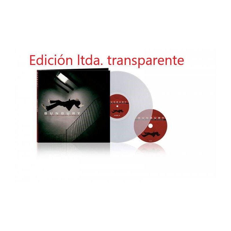 BUNBURY - CURSO DE LEVITACIÓN INTENSIVO (LP-VINILO + CD) TRANSPARENTE - LIMITADA