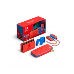 SW CONSOLA NINTENDO SWITCH ROJO/AZUL EDICION MARIO LIMITADA