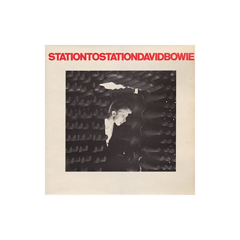 DAVID BOWIE -  STATION TO STATION - 45TH ANNIVERSARY (LP-VINILO) ROJO - BLANCO