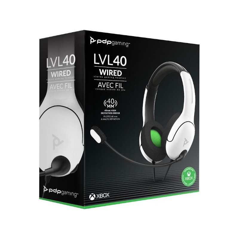 XONE AURICULARES LVL40 BLANCO PDP