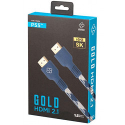 PS5 CABLE HDMI 1.5 M GOLD 2.1 8K FR-TEC