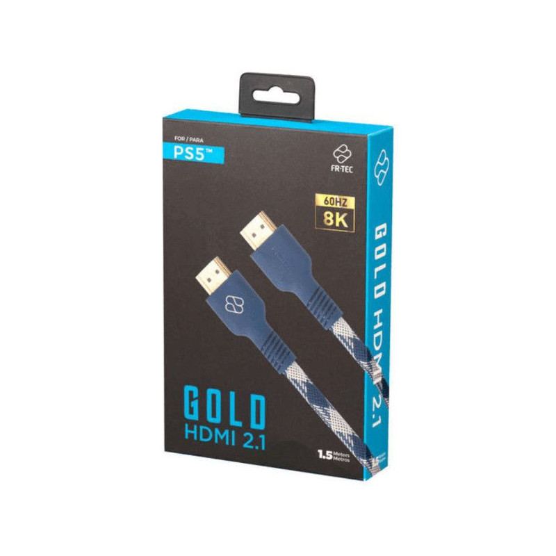 PS5 CABLE HDMI 1.5 M GOLD 2.1 8K FR-TEC