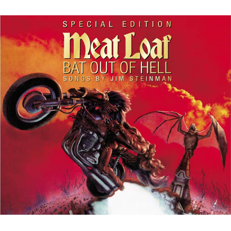 MEAT LOAF - BAT OUT OF HELL (LP-VINILO) TRANSPARENTE