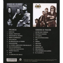 HEROES DEL SILENCIO - AVALANCHA / SENDEROS DE TRAICIÓN (2 CD)