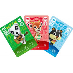 AMIIBO PACK 3 TARJETAS AMIIBO ANIMAL CROSSING (SERIE 2)