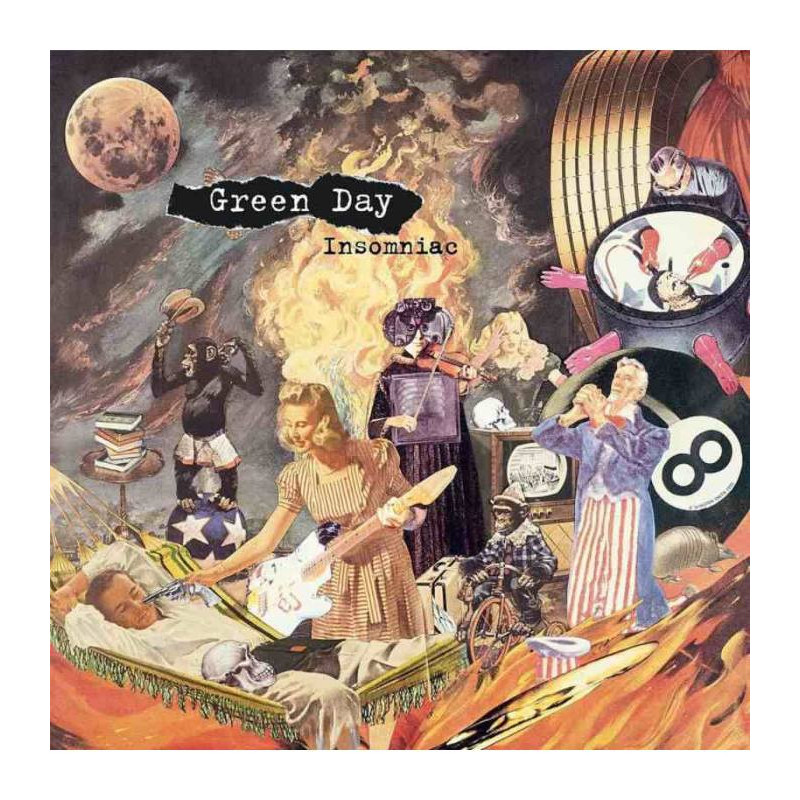 Green Day-Insomniac 25th Anniversary 2LP Vinyl