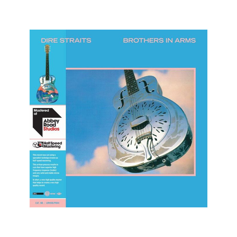 DIRE STRAITS - BROTHERS IN ARMS (2 LP-VINILO) Half Speed ​​Master Ed. Ltda.