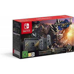 SW CONSOLA NINTENDO SWITCH NEW GRIS MONSTER HUNTER RISE ED. LIMITADA