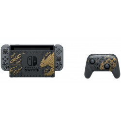 SW CONSOLA NINTENDO SWITCH NEW GRIS MONSTER HUNTER RISE ED. LIMITADA