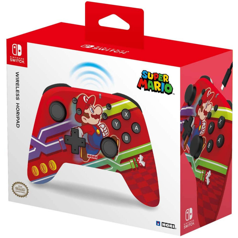 SW MANDO PRO WIRELESS SUPER MARIO ROJO HORIPAD