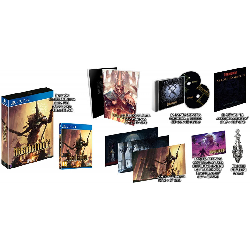 PS4 BLASPHEMOUS EDICION COLECCIONISTA