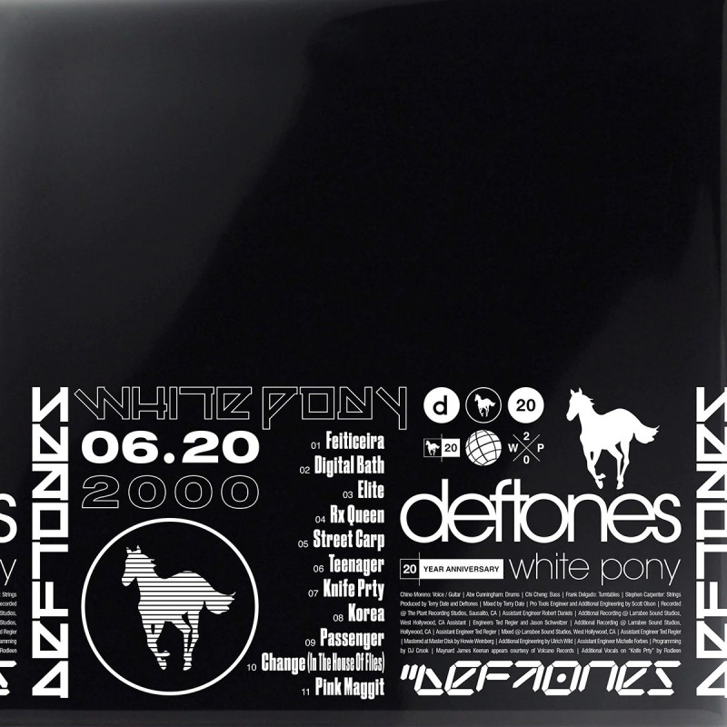 DEFTONES - WHITE PONY/BLACK STALLION (20TH ANNIVERSARY) (4 LP-VINILO) INDIE