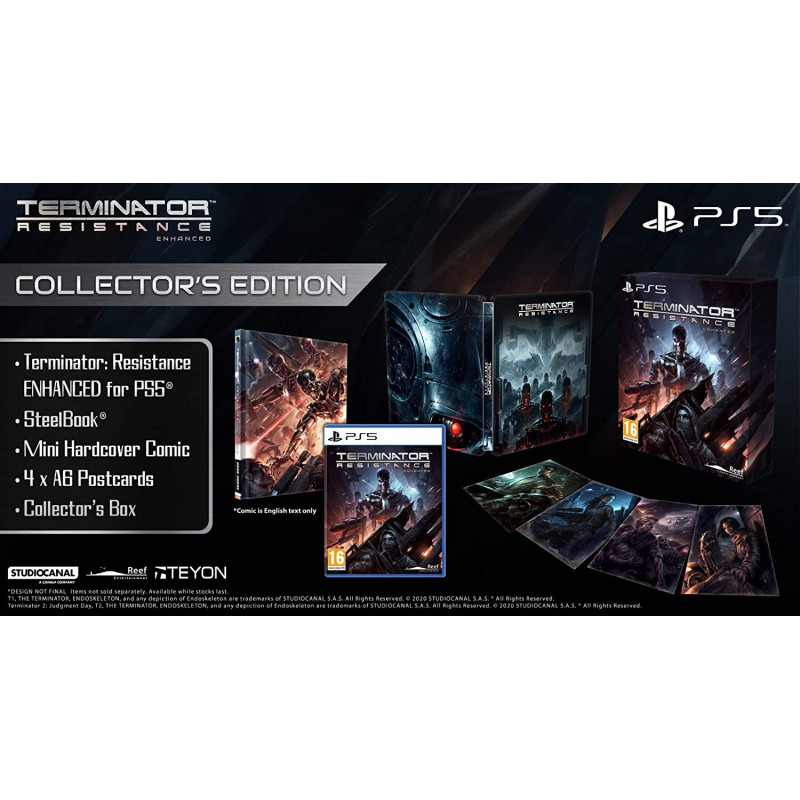 PS5 TERMINATOR: RESISTANCE ENHANCED - COLLECTOR'S EDITION