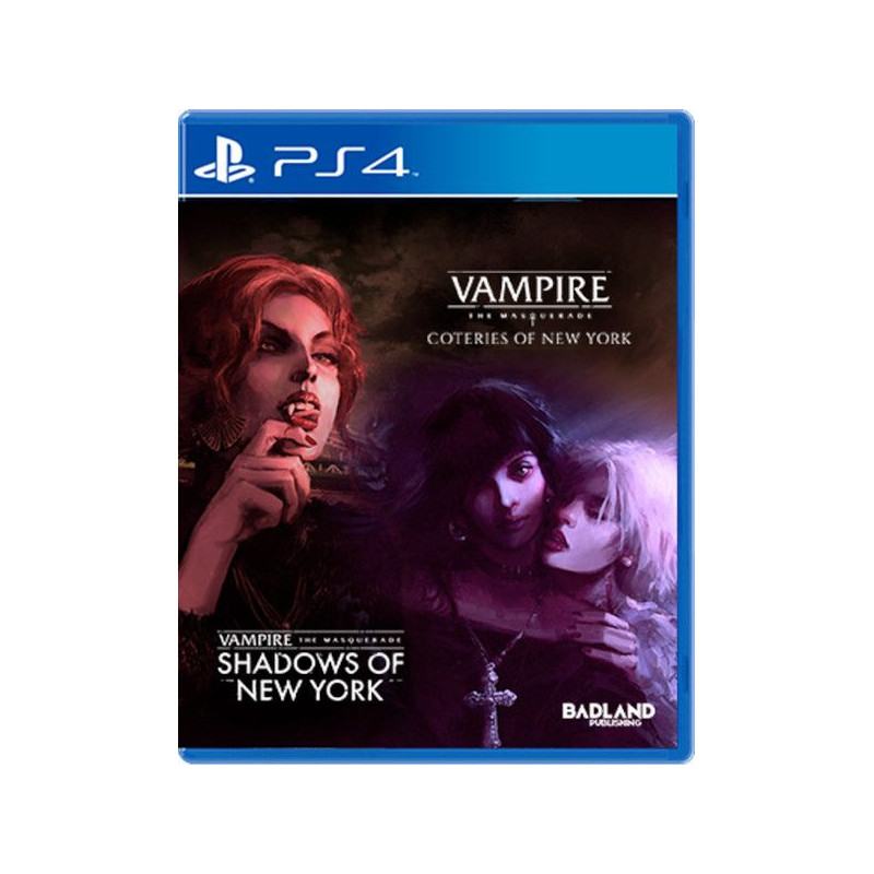 PS4 VAMPIRE THE MASCARADE COTERIES OF NEW YORK + SHADOWS OF NEW YORK