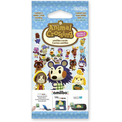 AMIIBO PACK 3 TARJETAS AMIIBO ANIMAL CROSSING (SERIE 3)