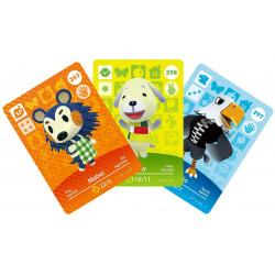 AMIIBO PACK 3 TARJETAS AMIIBO ANIMAL CROSSING (SERIE 3)