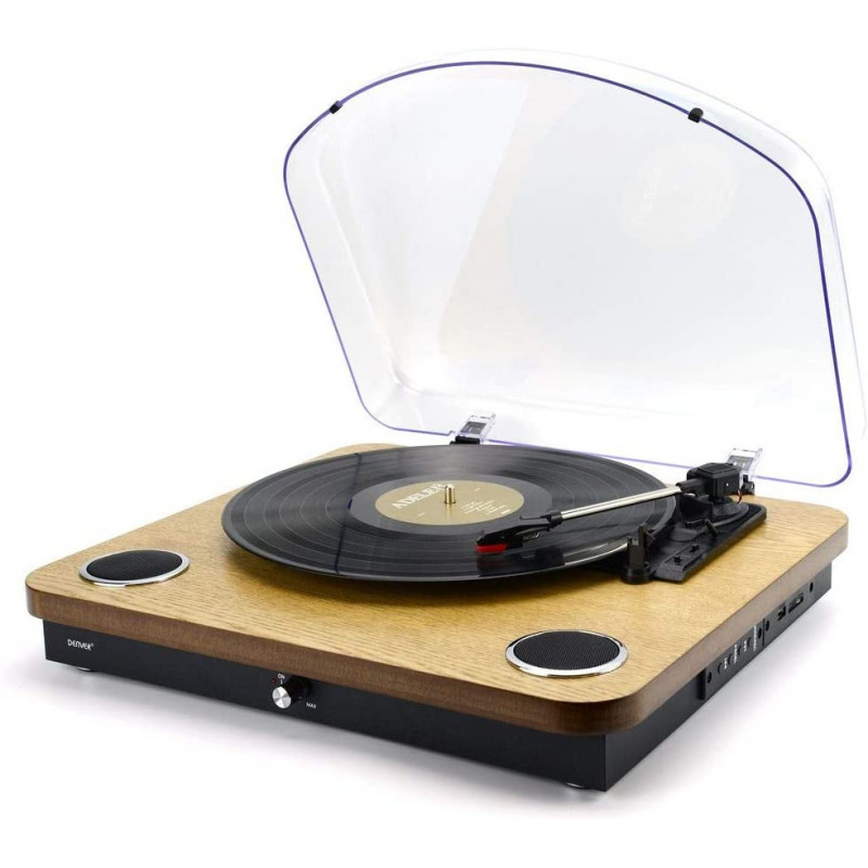 TOCADISCOS DENVER VPL-210 MADERA