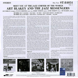 ART BLAKEY - MEET YOU AT THE JAZZ CORNER OF THE WORLD - VOL 1 - BLUE NOTE 80 VINYL REISSUE SERIES (LP-VINILO)