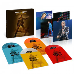 JOHNNY HALLYDAY - BERCY 2003 (4 LP-VINILO) COLOR