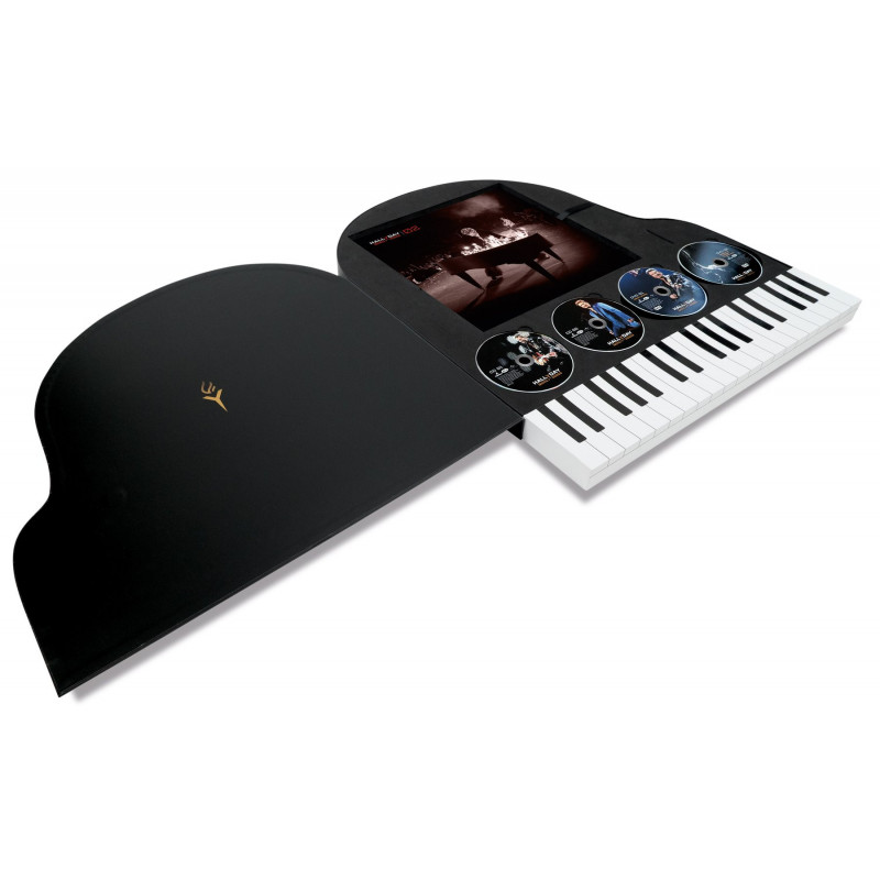 JOHNNY HALLYDAY - BERCY 2003 (4 LP-VINILO + 2 CD + 2 DVD) BOX PIANO COLLECTOR
