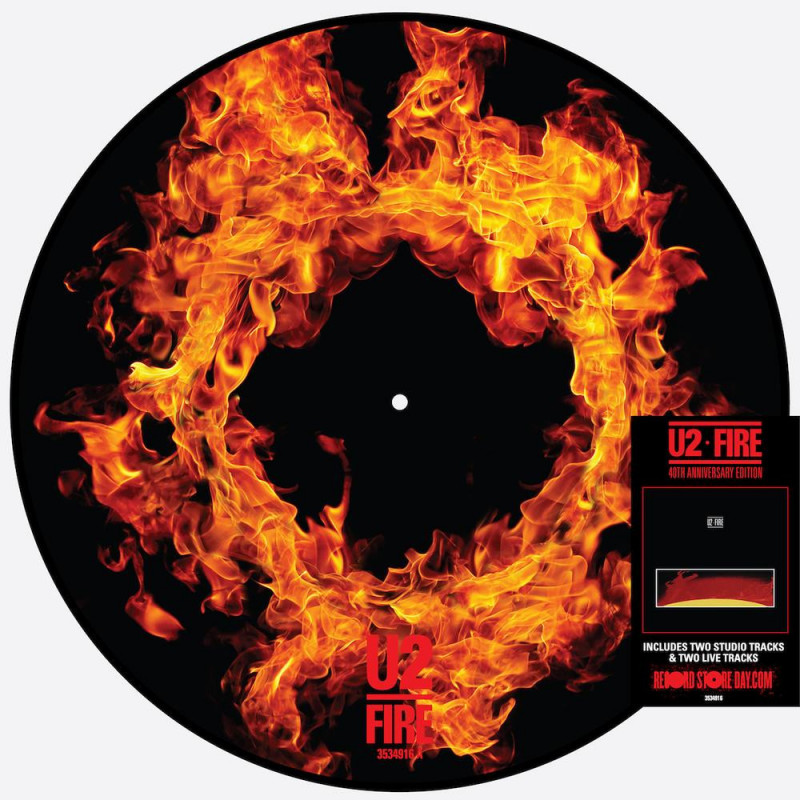 U2 - FIRE (40TH ANNIVERSARY EDITION) (MX-VINILO 12'') MX PICTURE - ED. LTDA.