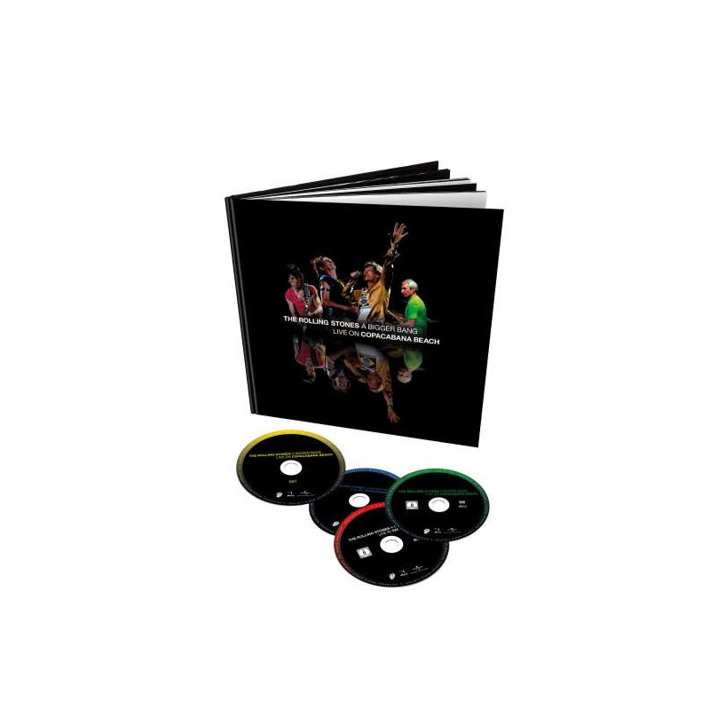 THE ROLLING STONES - A BIGER BANG: LIVE ON COPACABANA BEACH SUPER DELUXE DVD (2 CD + 2 BLU-RAY)