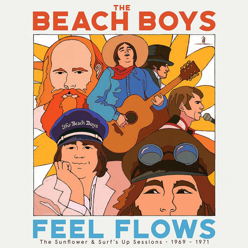 THE BEACH BOYS - "FEEL FLOWS" THE SUNFLOWER & SURF'S UP SESSIONS 1969-1971 (4 LP-VINILO)