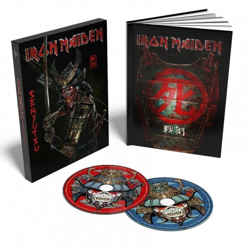 IRON MAIDEN - SENJUTSU (2 CD) BOOK DELUXE