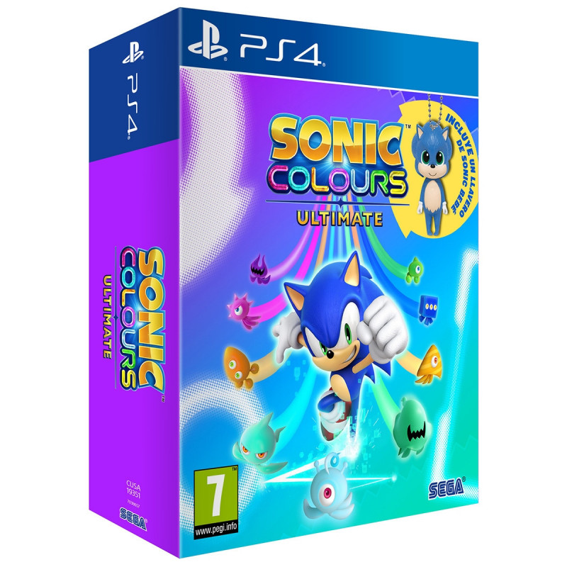 PS4 SONIC COLOURS ULTIMATE DAY ONE EDITION