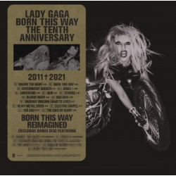 LADY GAGA - BORN THIS WAY THE TENTH ANNIVERSARY (CD)
