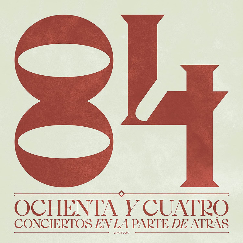 84 - OCHENTA Y CUATRO CONCIERTOS EN LA PARTE DE ATRÁS (CD)