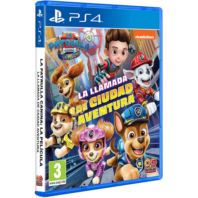 PS4 PATRULLA CANINA: LA PELICULA. LA LLAMADA DE CIUDAD AVENTURA