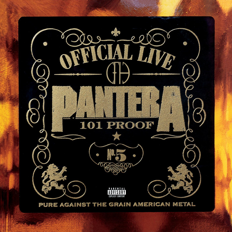 PANTERA - THE GREAT OFFICIAL LIVE: 101 PROOF (2 LP-VINILO)
