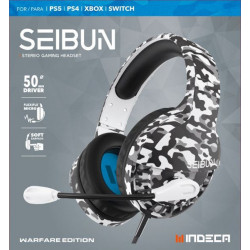 PS4 AURICULARES SEIBUN WARFARE EDITION INDECA