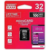 SW TARJETA MICRO SD 32 GB GOODRAM + ADAPTADOR