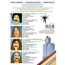 BLACK SABBATH - TECHNICAL ECSTASY (4 CD) BOX