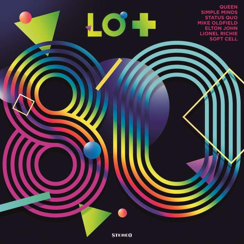 VARIOS LO + DE LOS 80 (2 LP-VINILO)