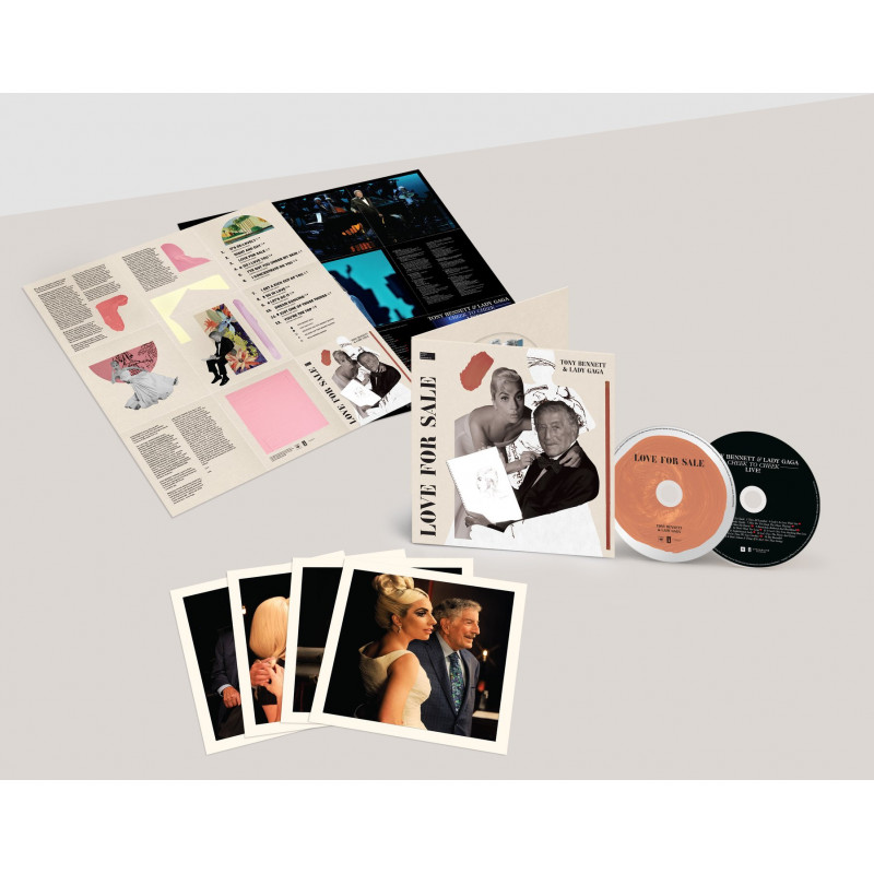 TONY BENNETT & LADY GAGA - LOVE FOR SALE (2 CD) INTERNATIONAL DELUXE