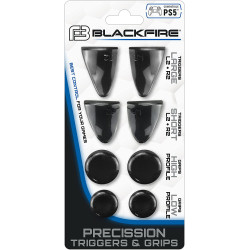 PS5 KIT PRECISSION TRIGGERS + GRIPS BLACKFIRE