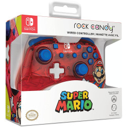 SW MANDO PRO CON CABLE SUPER MARIO RED ROCK CANDY